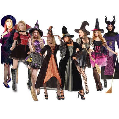 Halloween người lớn trang điểm prom Phù Thủy Ma Cà Rồng trang phục nữ phù thủy dơi cướp biển Công Chúa Váy cos quần áo