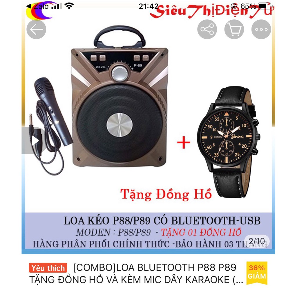 Loa bluetooth p88/p88   CỰC HAY  mẫu 2021  giá sốc tháng 1 tặng 1 đồng hồ da