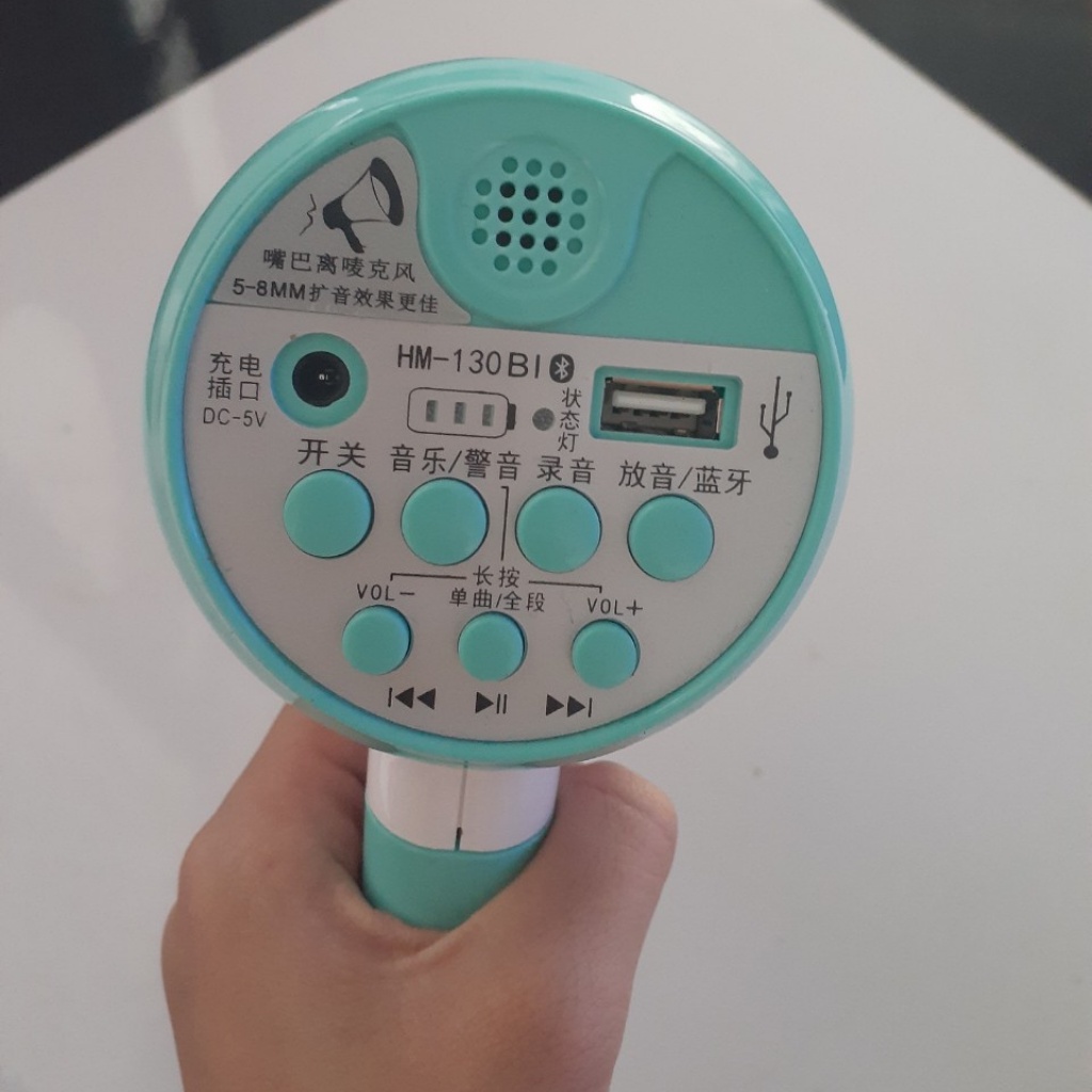 Loa bán hàng rong mini không dây có ghi âm - Loa phóng thanh cầm tay mini bluetooth