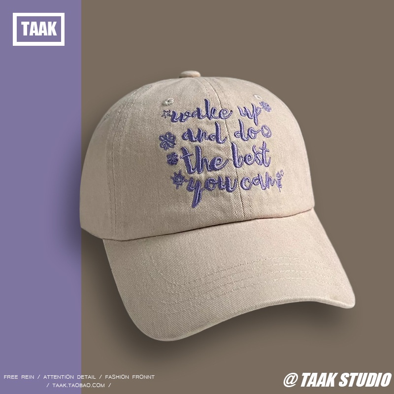 Mũ Lưỡi Trai Thêu Chữ Thời Trang Năng Động