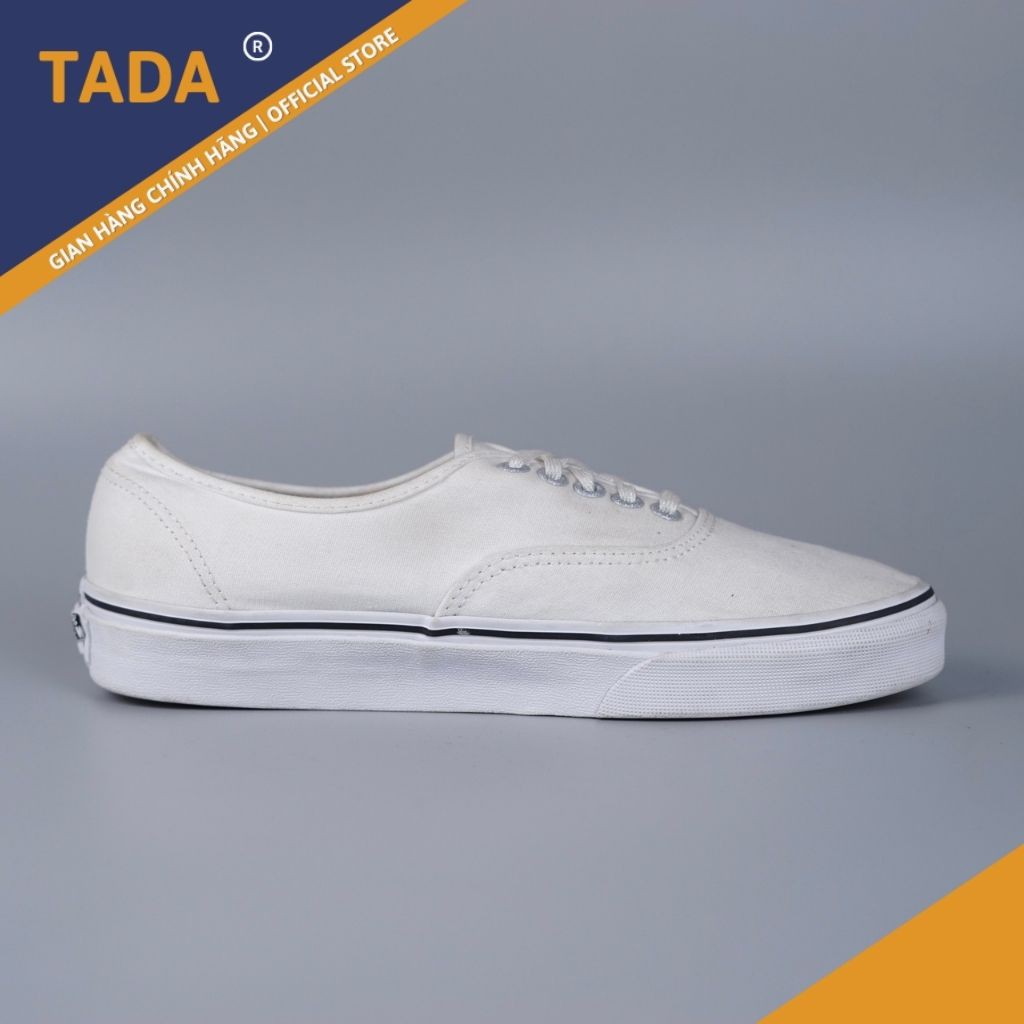 [Giày 2hand real] Giày Vans Authentic Low White Real 2hand Cond 9+