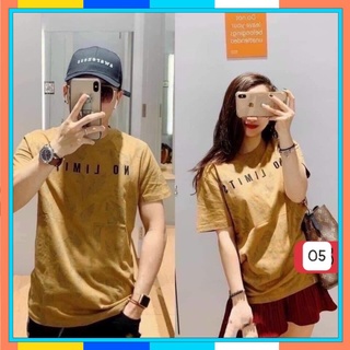 Áo thun nam - nữ cặp đôi ngắn tay cao cấp vnxk cotton h0207