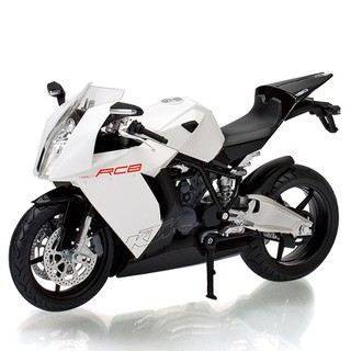 Xe Mô Hình Tỷ Lệ 1:12 Moto Ktm Rc8 1190 - Joycity - Trắng - 8711t