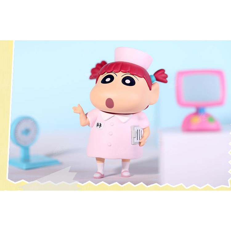 Hộp đồ chơi mô hình nhân vật Shin-chan trong phim cậu bé bút chì
