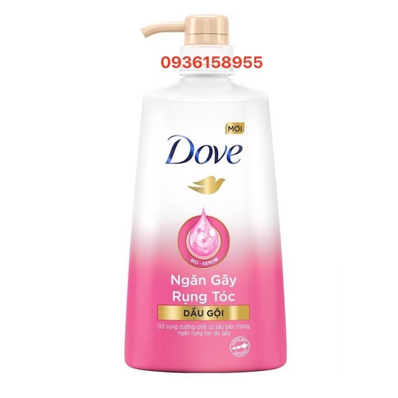 Dầu gội Dove Ngăn Gãy Rụng Tóc 640g ( mẫu mới)