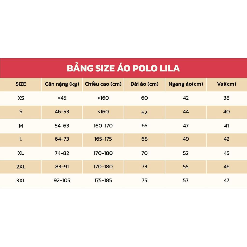 [THÊU HÌNH THEO YÊU CẦU] Áo Polo basic đẹp vải cá sấu COTTON giữ form bền bỉ, chống nhăn, thời trang nam cao cấp - LILA