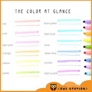 [Lẻ] Bút highlight 2 đầu MILK LINER HIGHLIGHTER PEN