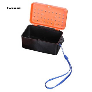 Hộp đựng mồi câu cá dạng con giun đất tiện dụng