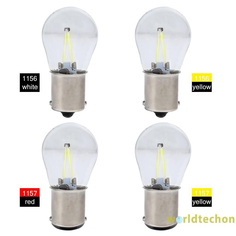 2 Bóng Đèn Led Xi Nhan Xe Hơi 1156 Ba15S 1157 Bay15D