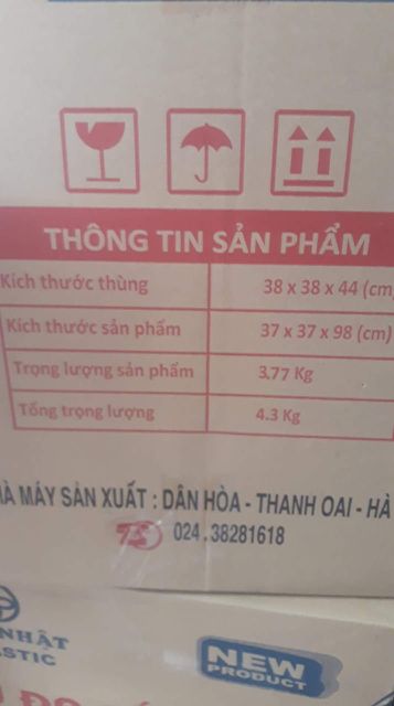 Tủ nhựa 5 tầng Việt Nhật(kt 37*37*98cm)