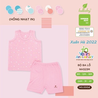 bộ sát nách bé gái LULLABY (6m-4y)
