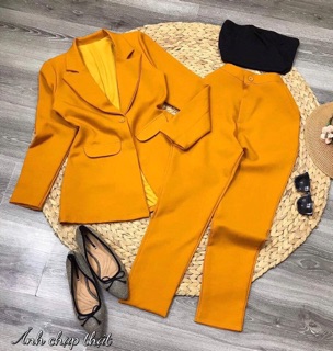 Sét áo vest 3 món(quần,áo vest,áo ống đen)