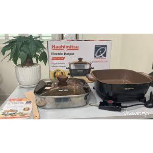 Nồi lẩu hấp đa năng HACHIMITSU 1500w
