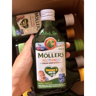 Dầu gan cá tuyết Omega 3 Moller Tran 250ml đủ vị