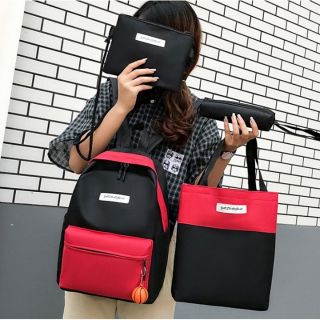 Set balo 4 món phối màu cực hot cực xinh