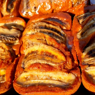 Bánh chuối socola nướng