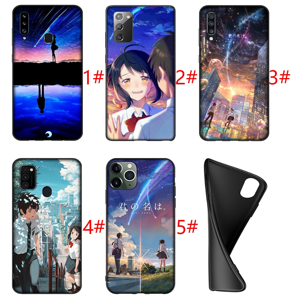 Ốp điện thoại silicon TPU mềm hình anime InuYasha Your Name cho OPPO A16 A16S A54S A53S A55 4G 5G A56 XF18