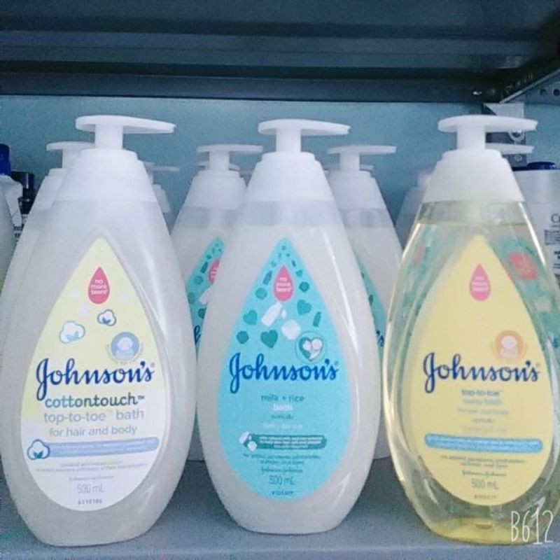 Sữa tắm gội Johnson's 500ml