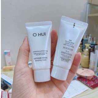 Mặt nạ ngủ Ohui trắng tuýp 30ml tách set