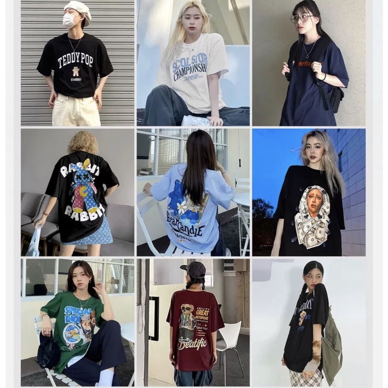 Áo phông Nelly các loại