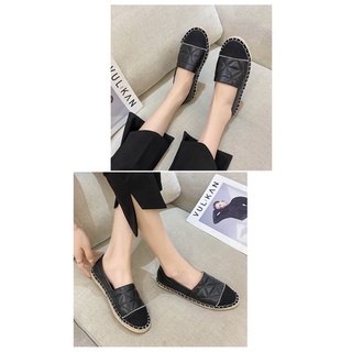 [ ODER ] Giày bệt đế cói da mềm BIGSIZE (35-43)