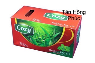 Trà Đào túi lọc Cozy
