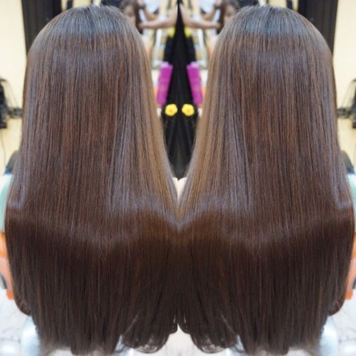 Thuốc nhuộm NÂU SOCOLA - NÂU CHOCOLATE kèm oxy trợ nhuộm