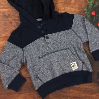 Áo nỉ kèm nón baby gap