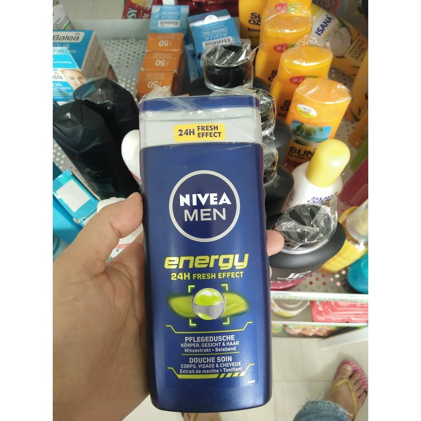 Sữa tắm gội Nivea Đức