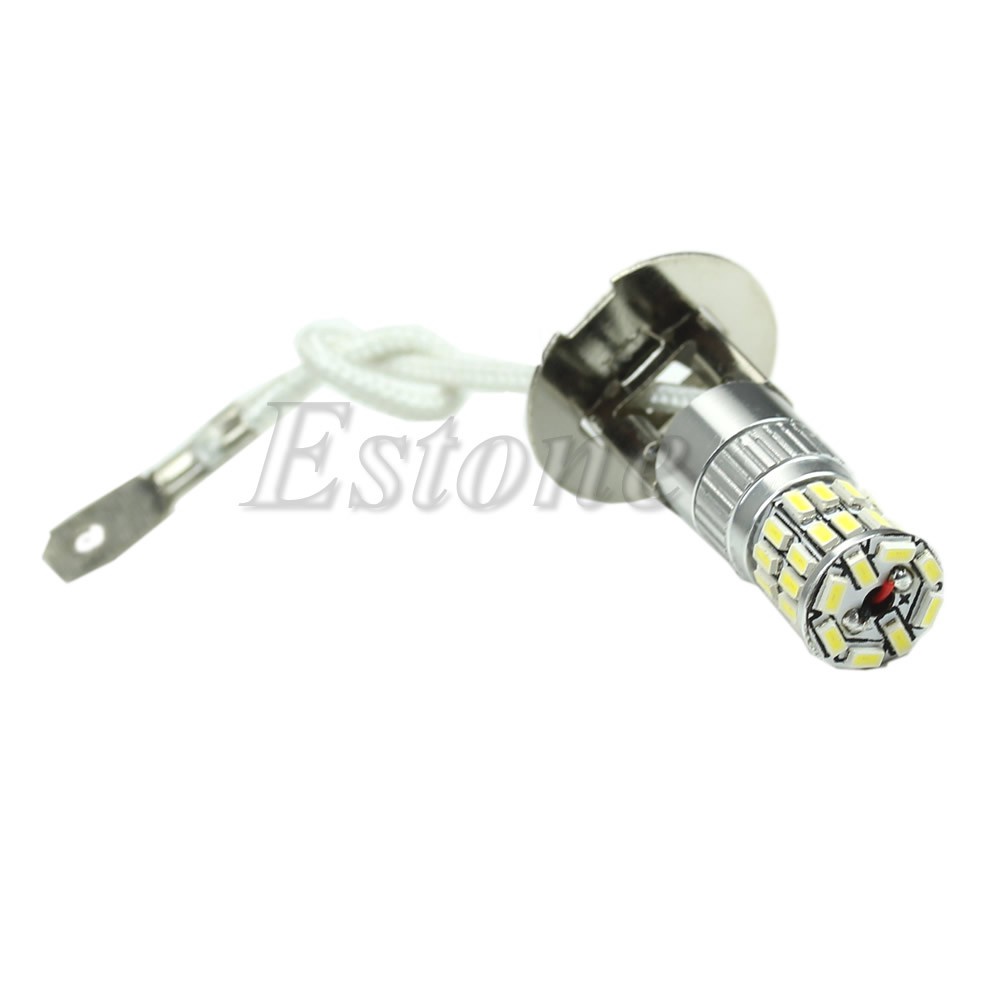 Bóng Đèn Led H3 36-led 3014 Smd 12-24v Ánh Sáng Trắng Cho Xe Hơi