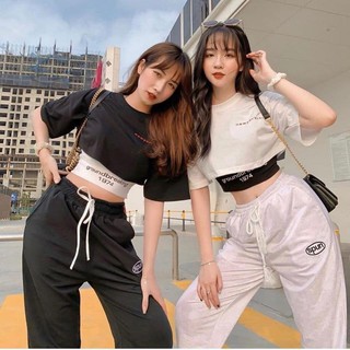[SIÊU HOT] Set bộ croptop 1974 + quần SPUN (sỉ từ 5sp bất kì)