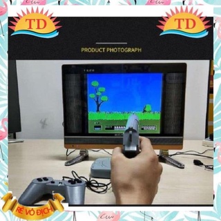 Máy chơi game 4 nút có trò bắn vịt + băng 500 game - Máy super game 8 bit
