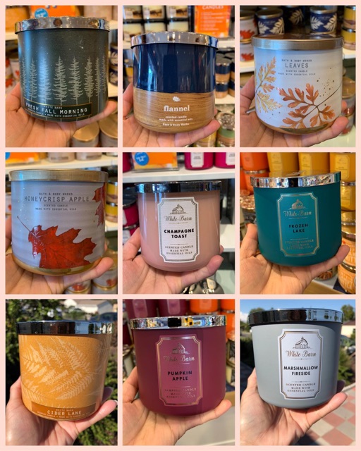 NẾN THƠM BATH AND BODY WORKS