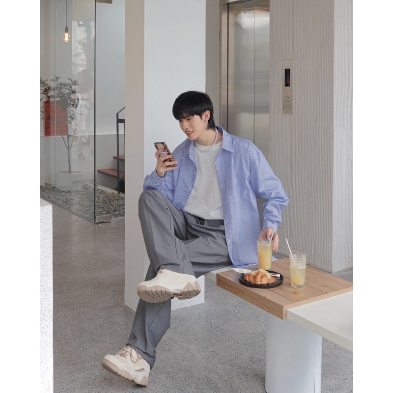 Áo Sơmi AM (bản không in)