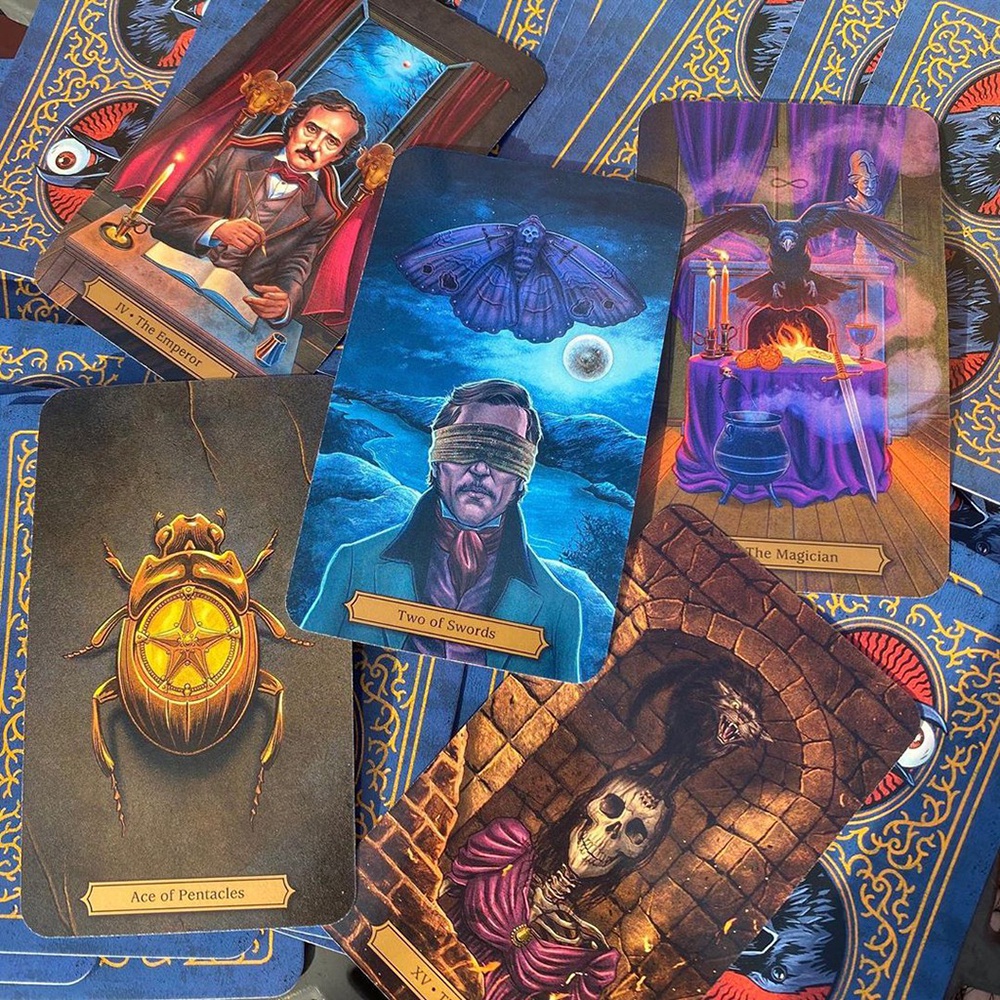 Bộ Bài Edgar Allan Poe Tarot 78 Lá Bài SB10
