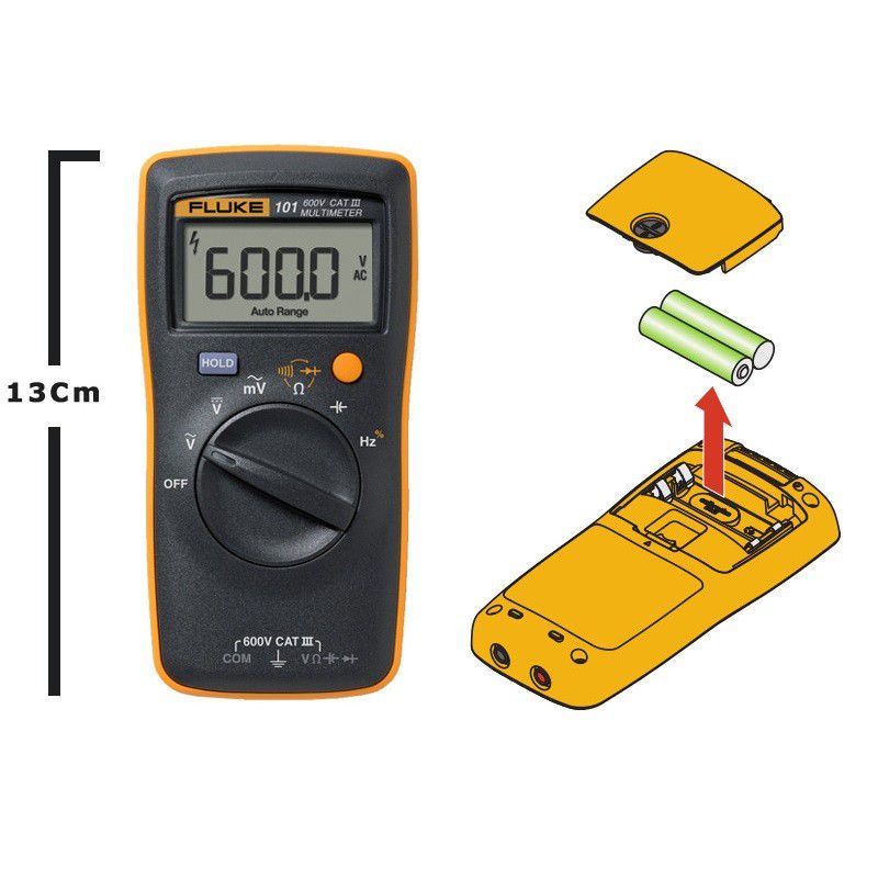 Fluke 101 đồng hồ vạn năng dây đo chính hãng Fluke TL75