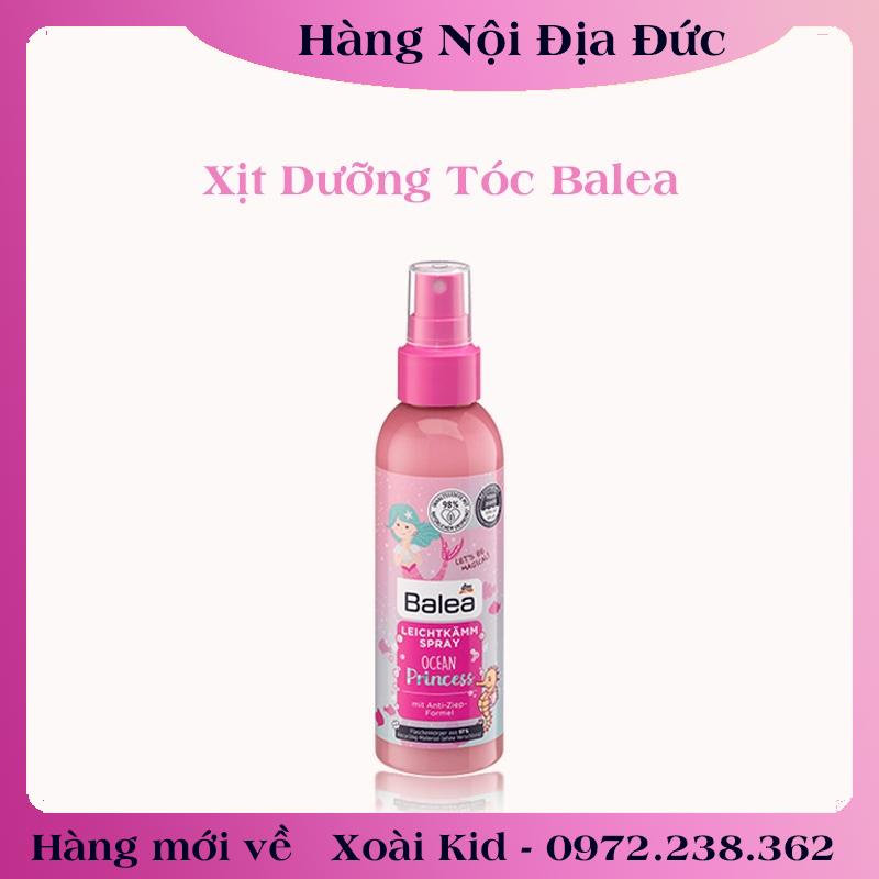 Bộ sữa tắm gội, xịt dưỡng tóc, dầu gội xả, son dưỡng môi cho bé Balea Đức -Date mới đủ bill