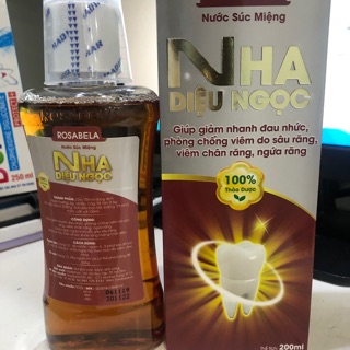 Nước súc miệng súc họng đông y nha điệu ngọc
