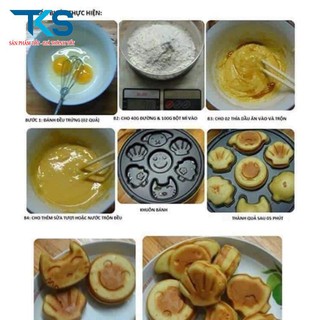 Máy nướng bánh hình thú magic