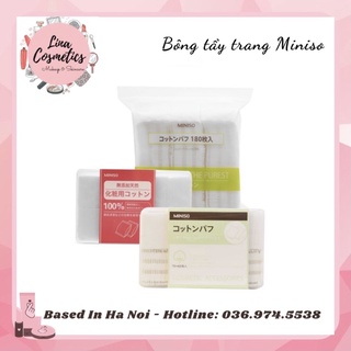 Bông Tẩy Trang Miniso - Elkos - Emily - Pháp