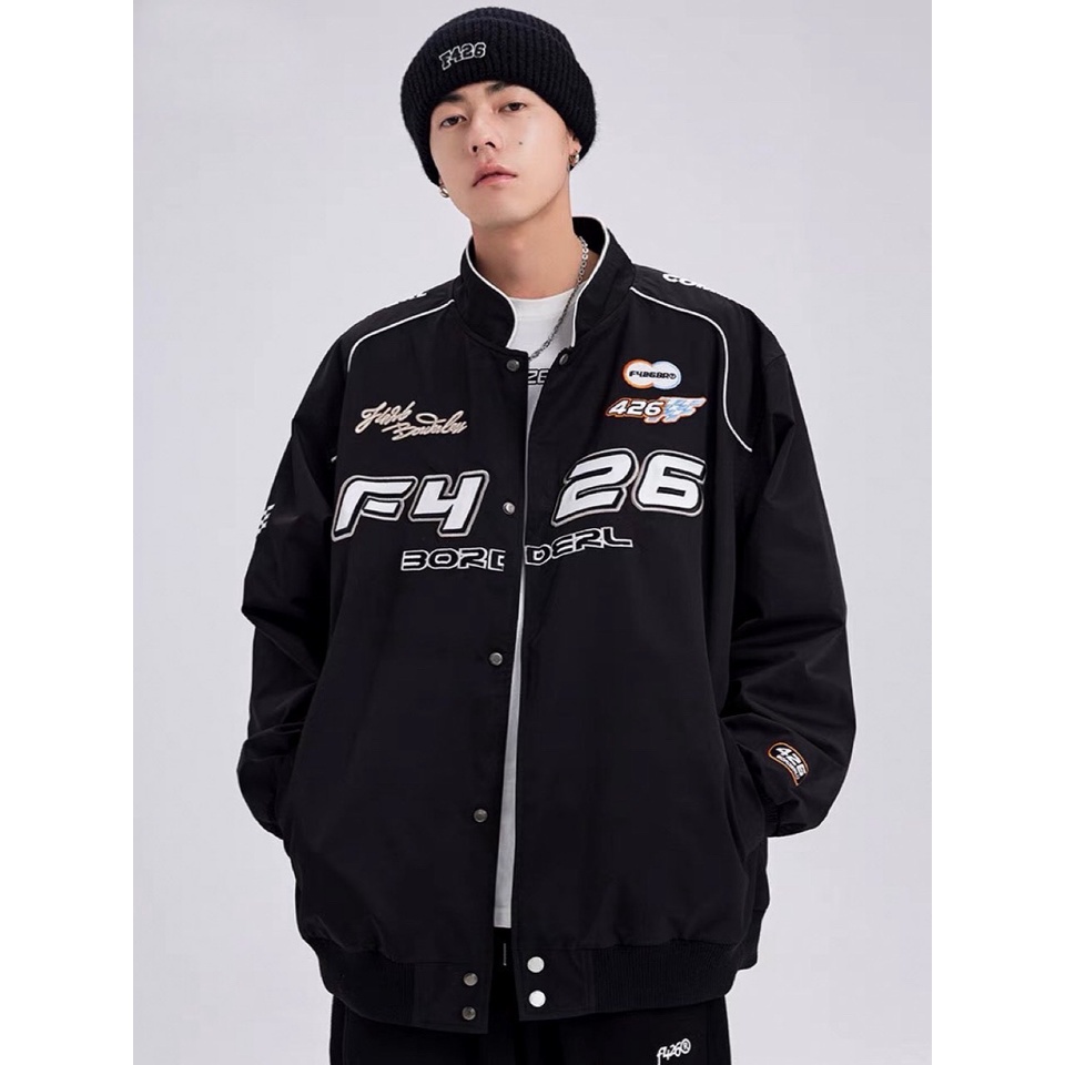 Áo khoác Bomber Jacket F426 unisex nam nữ
