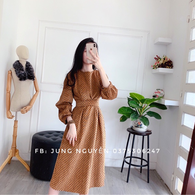 Đầm nâu tim