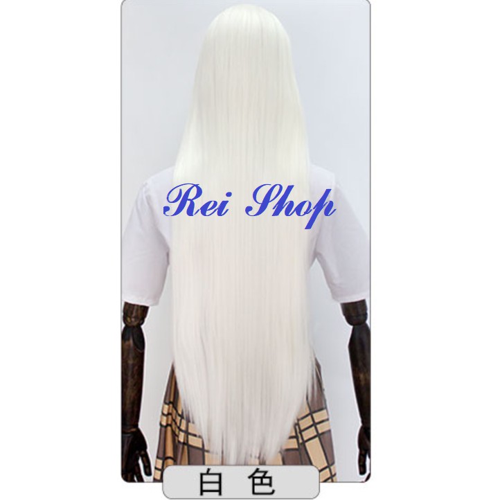 wig trắng- Tóc giả trắng cosplay hóa trang mã D42AL- 1001