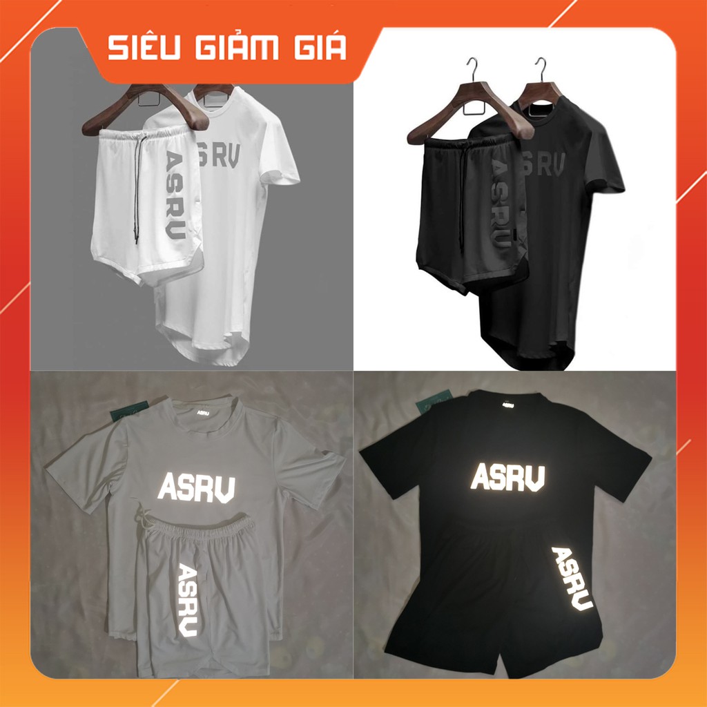 [ FREE SHIP ] Bộ thể thao nam phản quang chất thun lạnh 4 chiều