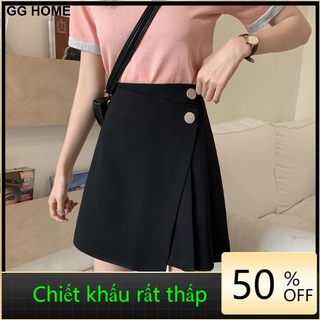 Chân Váy Chữ A Cạp Cao Thời Trang Xuân Hè Cho Nữ 1