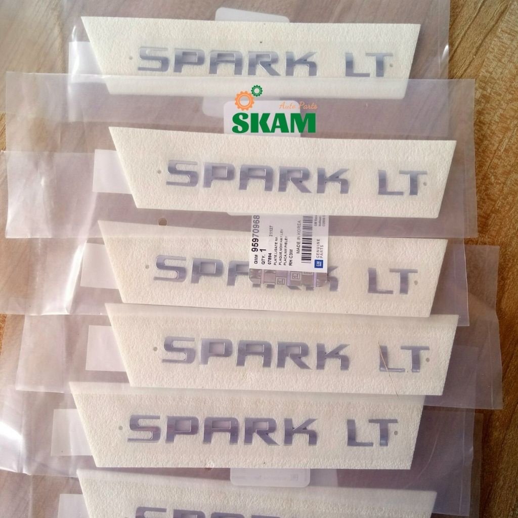 Tem dán - Decal - Logo chữ nổi CHEVROLET SPARK - Skam Autoparts
