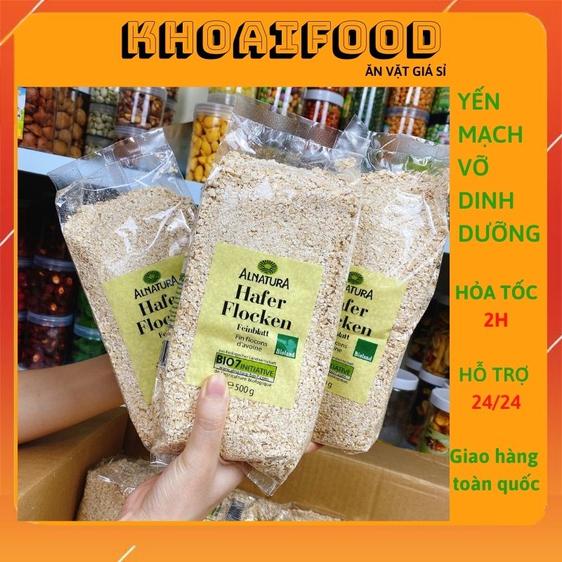 Yến mạch vỡ dinh dưỡng gói 500g