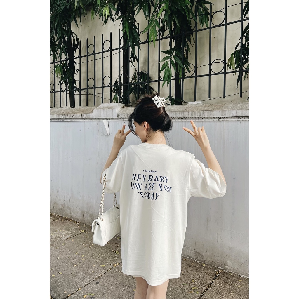 Áo thun Thsirt Smlie heybaby Thepublicc | BigBuy360 - bigbuy360.vn