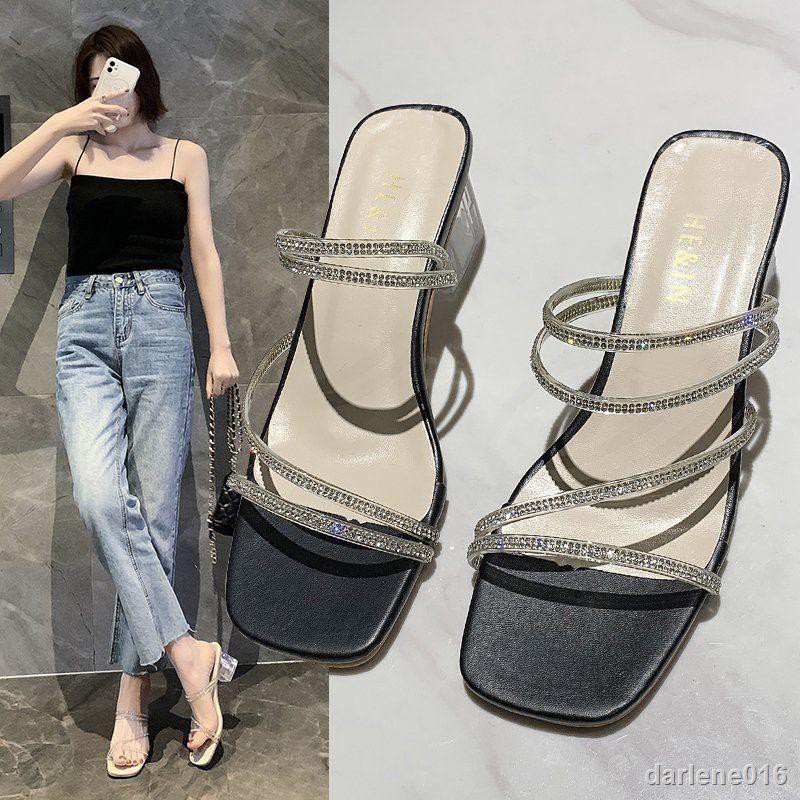 Giày Sandal Cao Gót Size Lớn Thời Trang Mùa Hè Dành Cho Nữ 5.1935-45