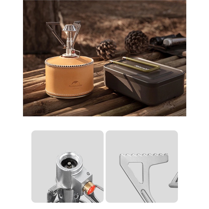 Bếp Ga Mini Cắm Trại Siêu Nhỏ Gọn Naturehike NH21RJ003